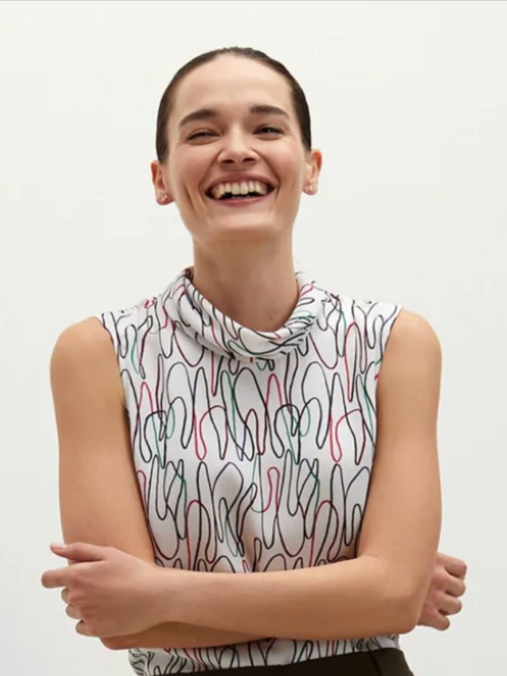 MM LaFleur The Lise Top - Freeform Multi